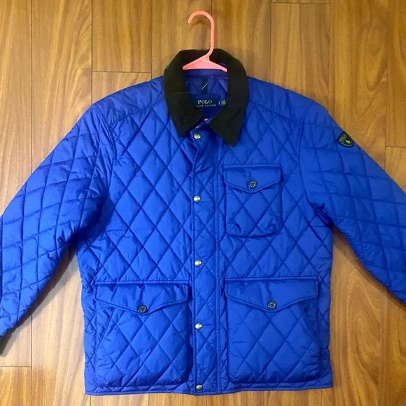 🚜 Ralph Lauren Men's Royal Blue Quilted Jacket 🚜 - Picture 2 of 8